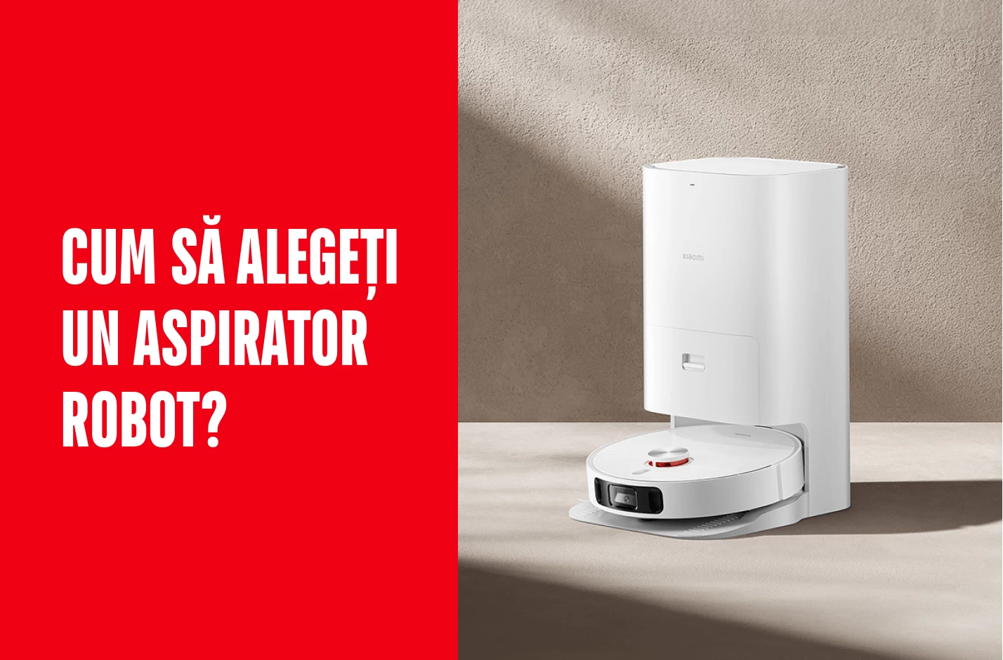 Cum să alegeți un aspirator robot?