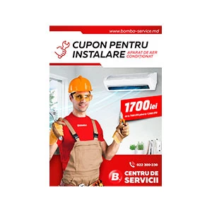 Cupoane de instalare a tehnicii