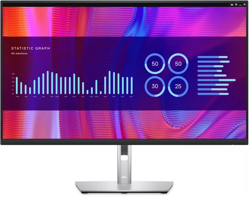 31.5" DELL IPS LED P3223DE Ultrathin Bezel Black (5ms, 1000:1, 350cd, 2560x1440, 178°/178°, DisplayPort, HDMI, USB-C (Data, Video, Power), LAN (RJ-45), Pivot, Height-adjustable, USB Hub: 4xUSB3.2, VESA) 