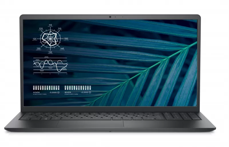 DELL Vostro 15 3000 (3510) Carbon Black, 15.6" FHD AG WVA (Intel Core i5-1135G7, 1x8GB (2 slots), 256GB M.2 PCIe NVMe SSD, Intel UHD Graphics, CR, HDMI, LAN, WiFi 802.11ac 1x1+BT, 3cell 41WHr BT, HD Cam, Backlit KB, Ubuntu, 1.69kg) 