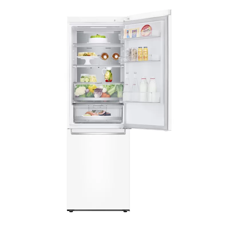Frigider cu doua usi LG GAB459SQUM / 341 l / 186 cm / A++ / Alb photo 6