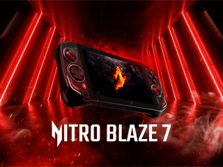 Acer анонсировала мощную портативную консоль Nitro Blaze 7