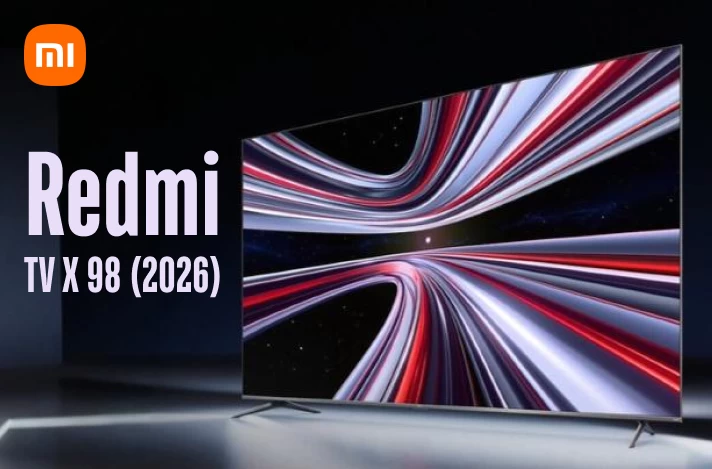 Redmi TV X (2026): новый 98-дюймовый Mini LED-телевизор с 144 Гц