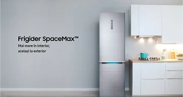 Frigider SpaceMax - mai mare în interior, același la exterior