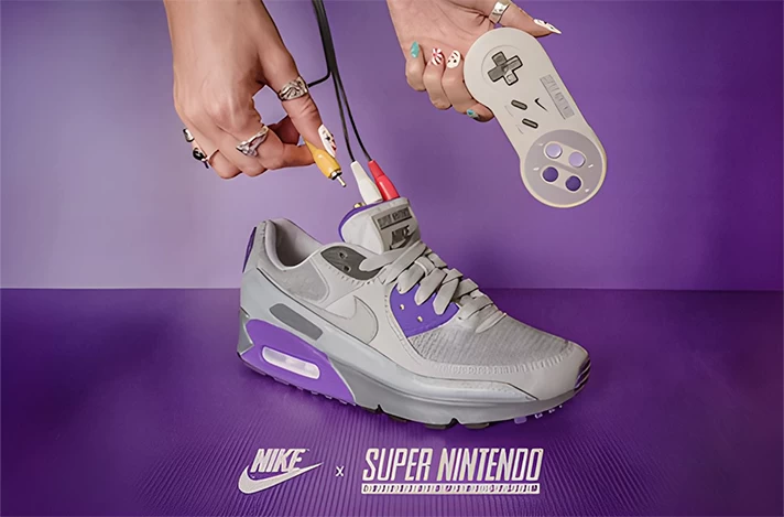 Кроссовки-консоль AIR SNES: новая техно-сенсация 2025 года