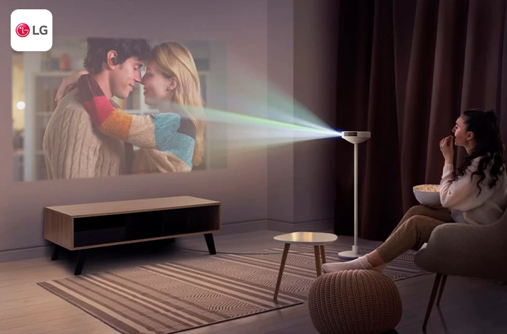 LG MoodMate: новый формат домашнего кино: инновационный проектор «3 в 1»