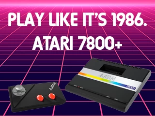 Înapoi în anii '80! A fost lansată noua consolă retro Atari 7800+