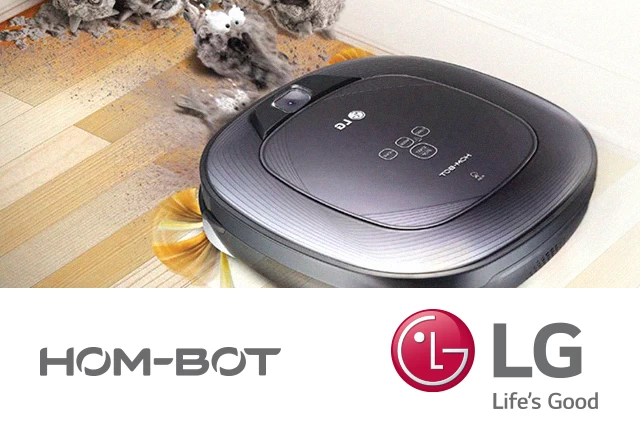 LG Hom-Bot - nu lăsa fără atenție nici un colț al casei tale