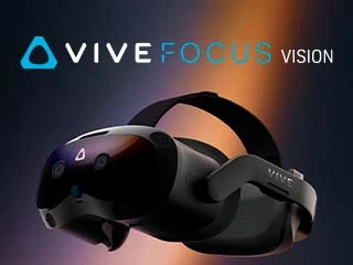 HTC запускает Vive Focus Vision — гибридную VR/XR гарнитуру с расширенными функциями