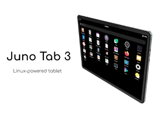 Juno Tab 3: планшет на базе Linux с выбором из трёх операционных систем