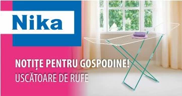 Notițe pentru gospodine. Uscatoare de rufe