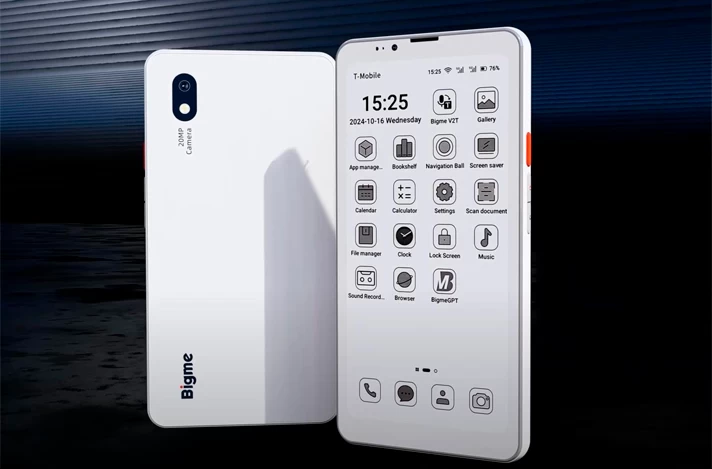 Smartphone cu afișaj E-Ink - fără artefacte pe ecran