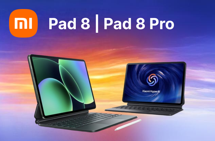 Xiaomi Pad 8 и Pad 8 Pro: Глобальный анонс и характеристики