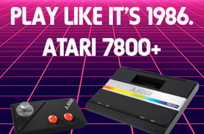 Înapoi în anii '80! A fost lansată noua consolă retro Atari 7800+