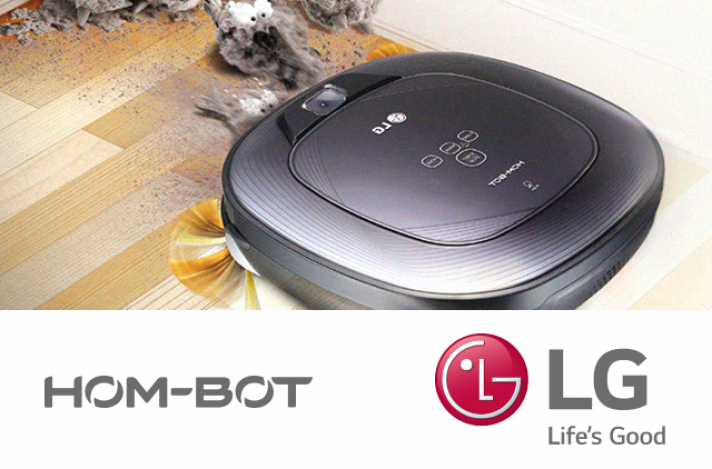 LG Hom-Bot - nu lăsa fără atenție nici un colț al casei tale
