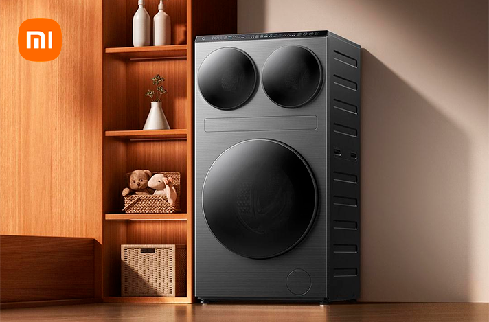 Revoluție în spălare: Xiaomi a lansat mașina cu trei tambururi de 14 kg