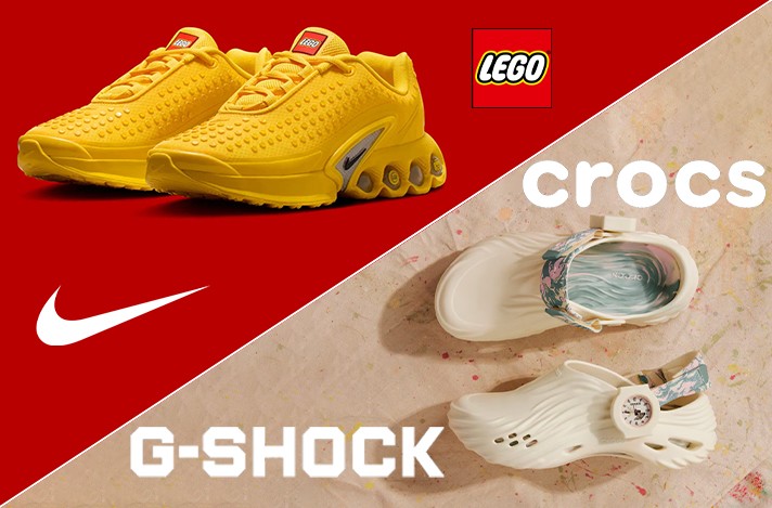 Crocs x G-SHOCK și adidașii LEGO x Nike Air Max Dn — încălțămintea despre care vorbește toată lumea!