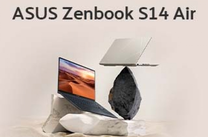 ASUS Zenbook 14 Air: новый ультратонкий ноутбук с процессором Intel Core Ultra 7