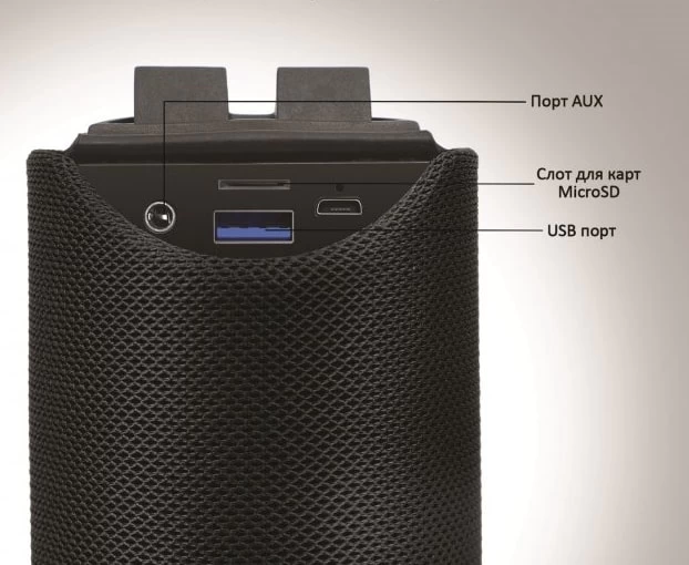 Boxa portabila Promate Chill/Pilon Black block specification img 3