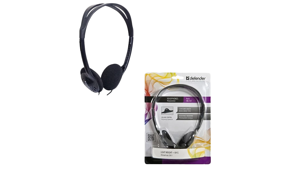 Casti cu fir Defender AURA101 block specification img 2
