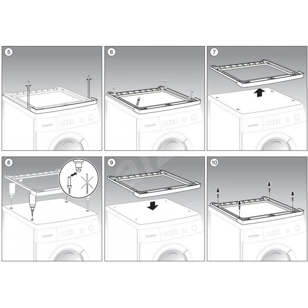 Accesoriu p/u mas. de spalat Bosch WTZ20410 block specification img 2