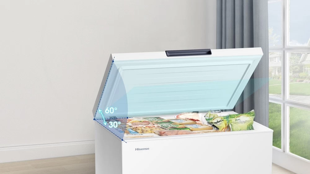 Морозильный ларь Hisense FC184D4AW1, 142 л, 85.4 см, A+, Белый  block specification img 7
