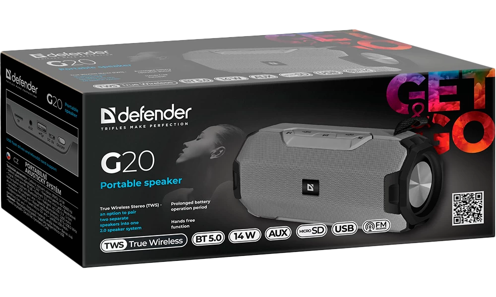 Acustica portativa Defender G20 block specification img 2