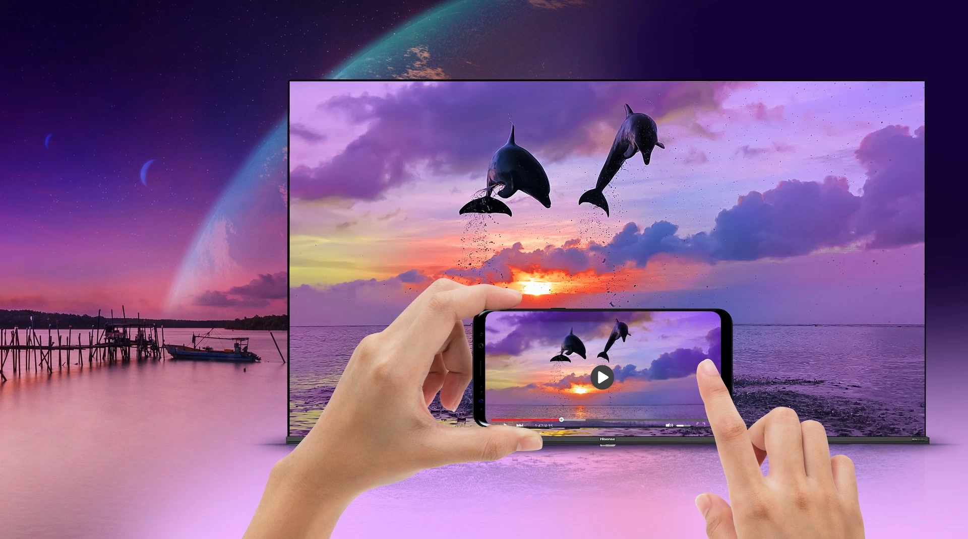 Televizor QLED Hisense 50E7KQ block specification img 11