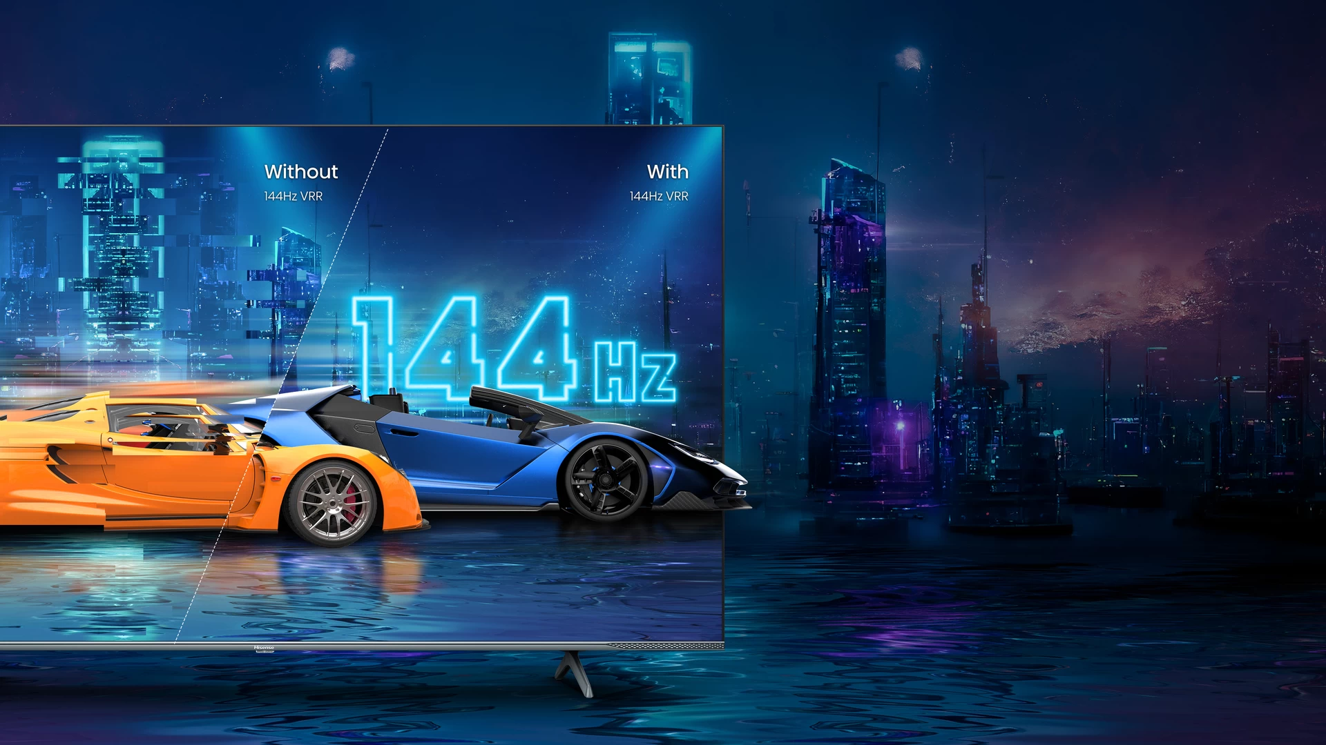 QLED телевизор Hisense 55E7KQ PRO block specification img 1