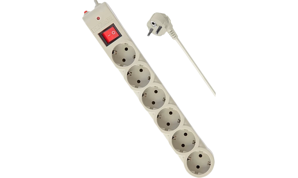 Сетевой фильтр Defender DFS603 block specification img 4