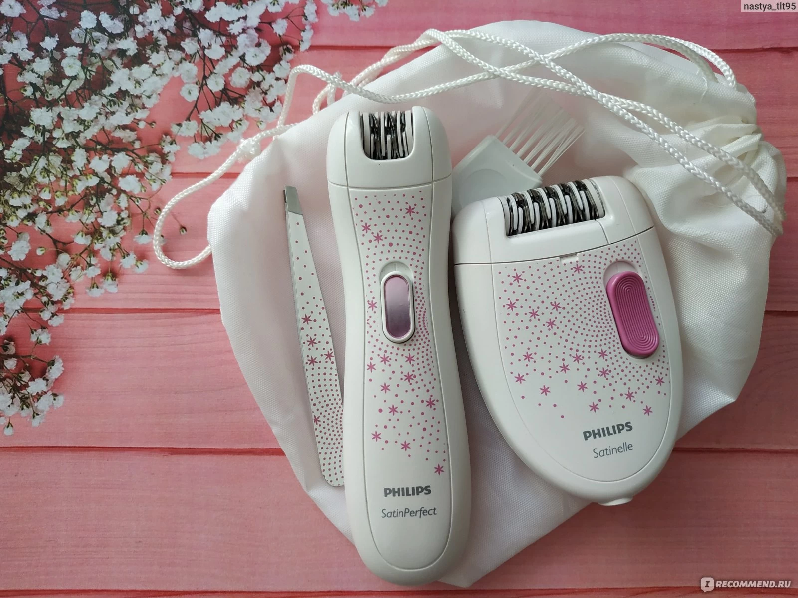 Epilator Philips BRE257/00 block specification img 1