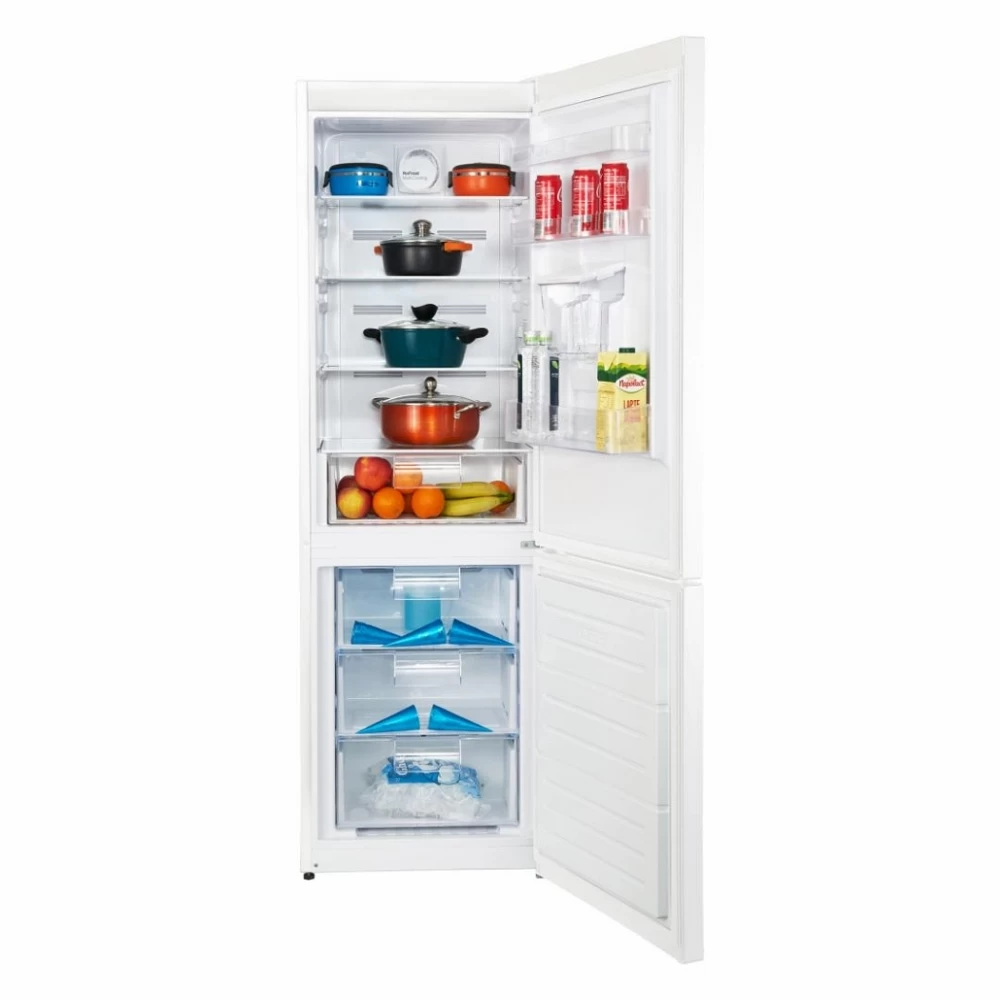 Frigider cu doua usi Heinner HCNF-V291WDE++ / 294 l / 186 cm / E / Alb photo 2