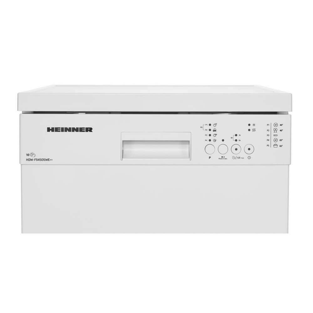 Посудомоечная машина  Heinner HDW-FS4505WE++ Белый /10 Комплектов /Узкая photo 2