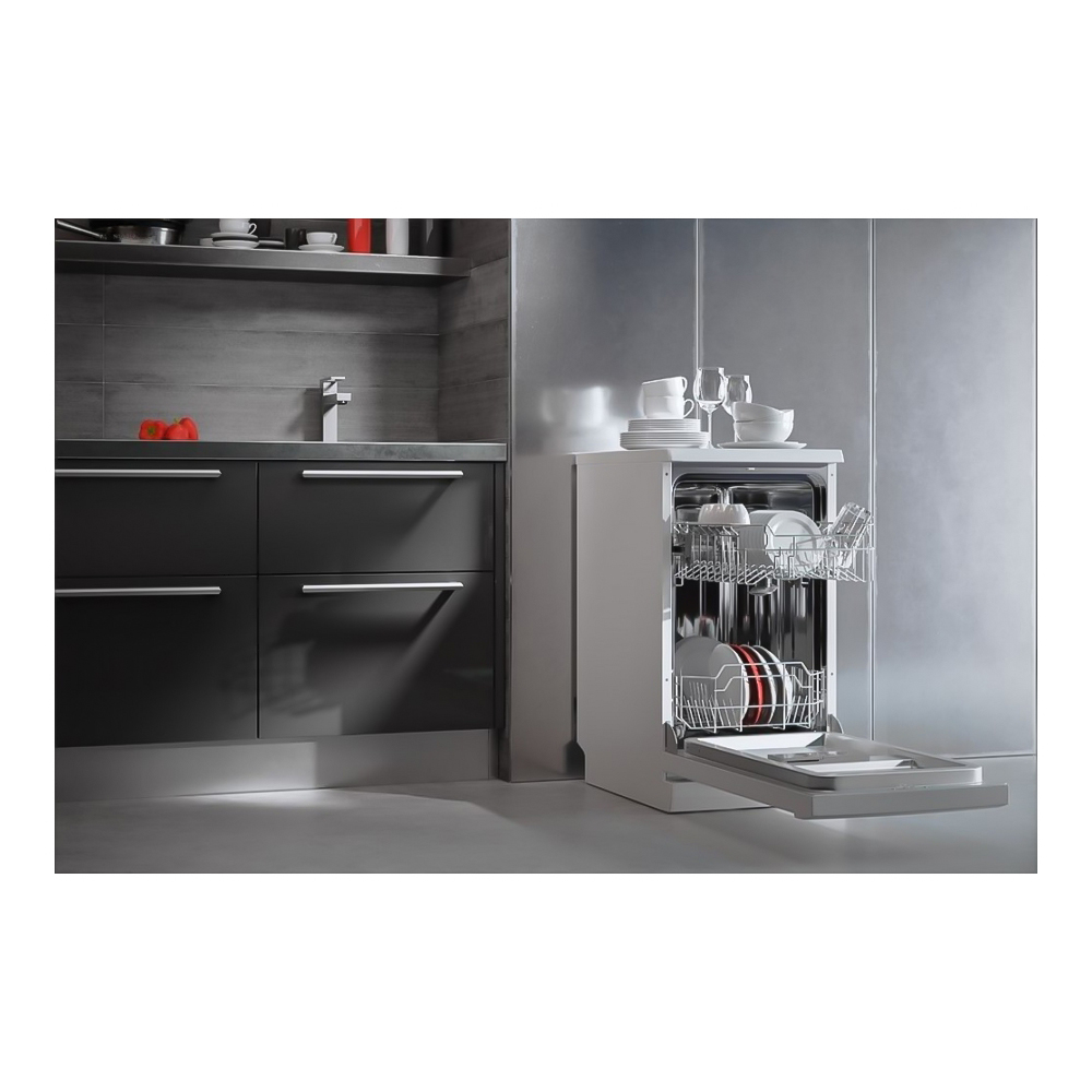 Посудомоечная машина  Heinner HDWFS6062WE++ Белый /12 Комплектов /Полногабаритная photo 3