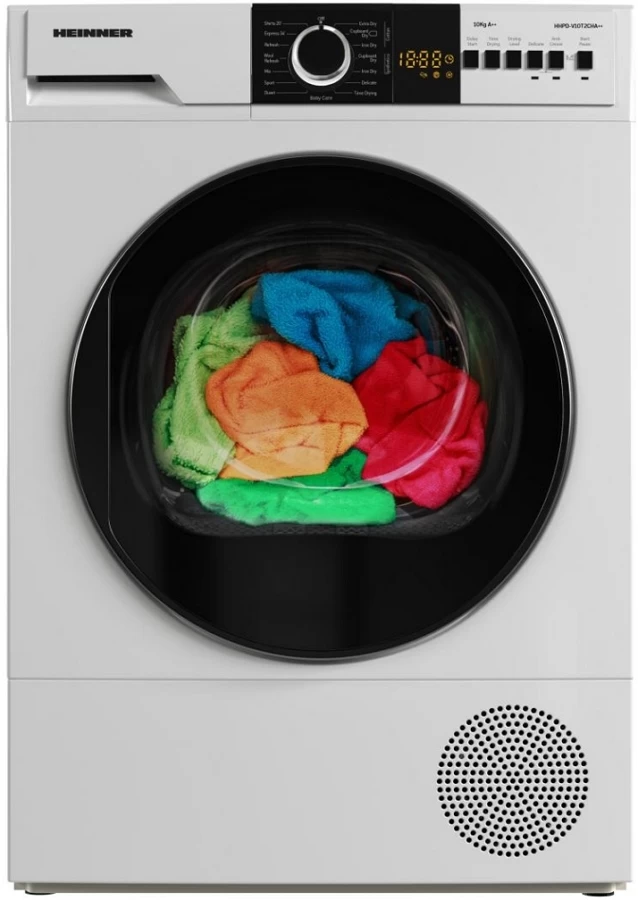 Masina de uscat rufe Heinner HHPDV10T2CHA++ / 10 kg / A++ / Alb photo 2