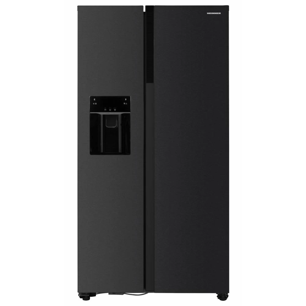 Холодильник Side-by-Side Heinner HSBSHM513NFIMDXE++ / 513 л / 177 см / E / Серый photo 1
