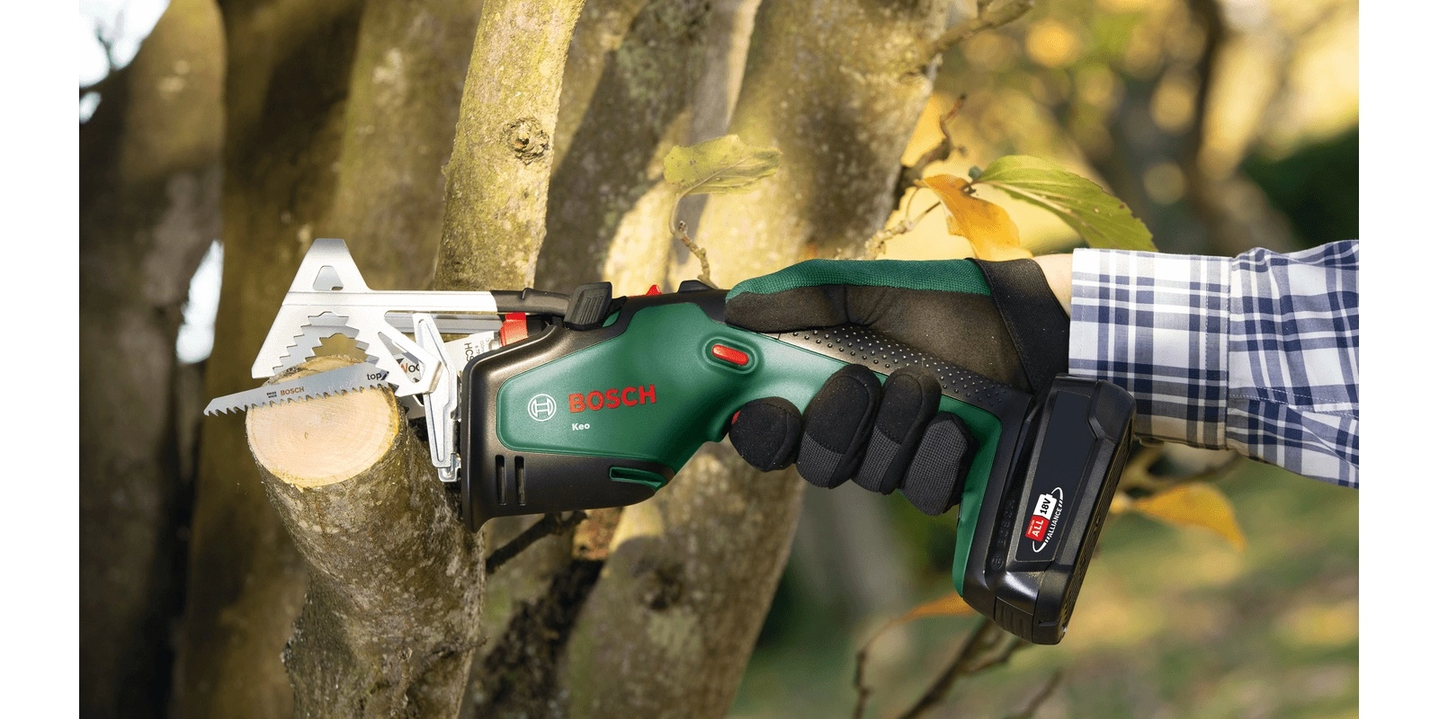 Аккумуляторная садовая пила Bosch Keo, 0600861A00 photo 5