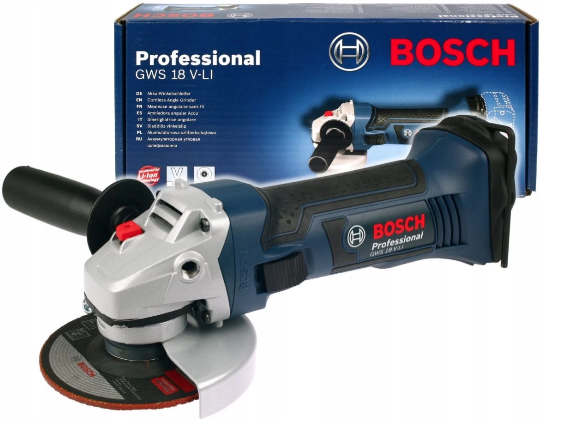 Polizor unghiular Bosch GWS 18 V-Li Solo photo 3