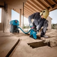 Пылесос строительный Bosch GAS 55 M AFC, 06019C3300, 1200 Вт, синий/голубой thumbnav 3