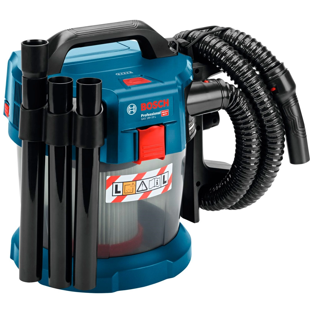 Aspirator constructii Bosch GAS 18V-10L Solo, 06019C6300, 79 dB, Albastru photo 1