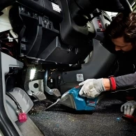 Пылесос строительный Bosch GAS 12V Solo, 06019E3000, 45 дБ, синий/голубой thumbnav 3