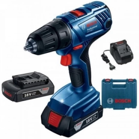 Masina de gaurit si insurubat  cu acumulator Bosch GSB 180-Li 2x1.5Ah, 06019F8300 photo 3