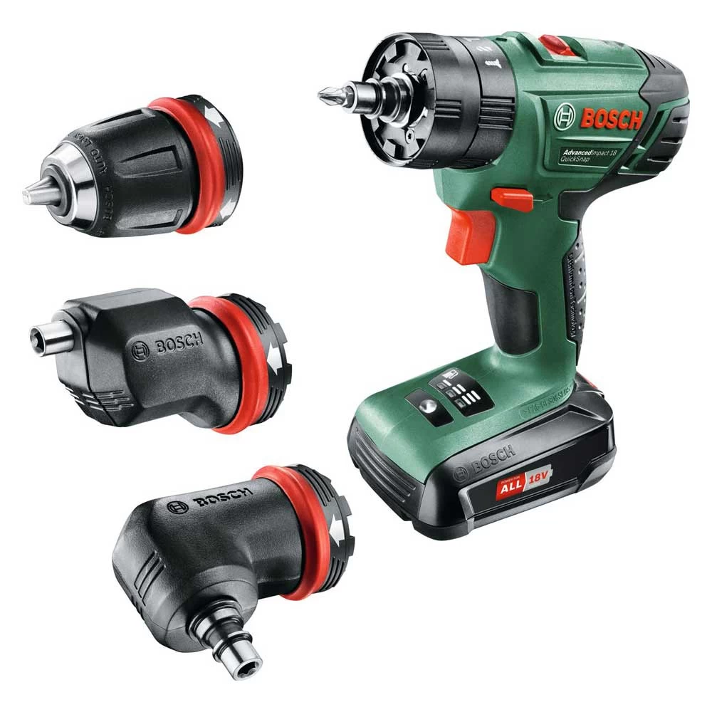 Masina de gaurit si insurubat  cu acumulator Bosch AdvancedImpact 18 QuickSnap, 06039A3400 photo 1