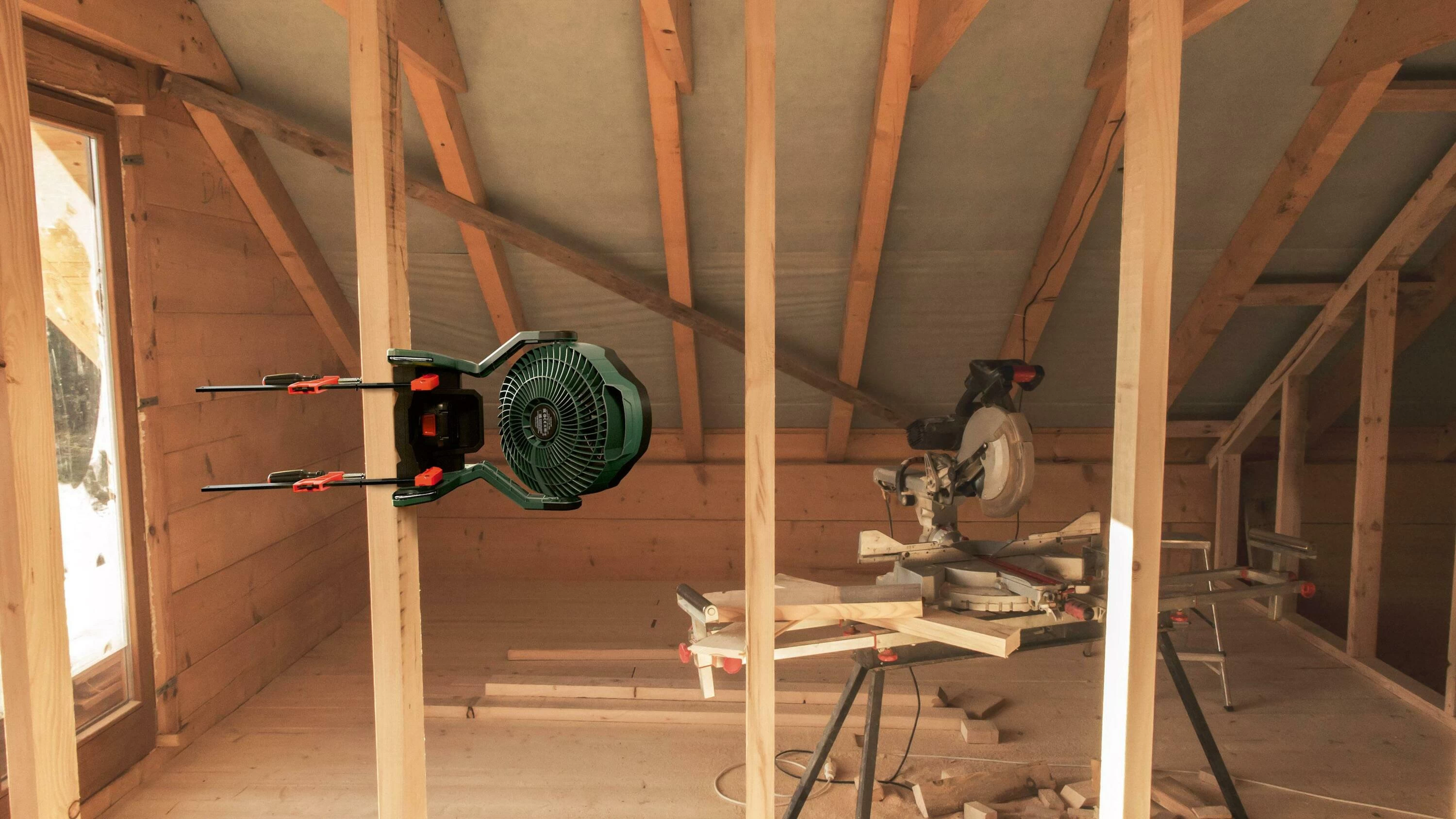 Ventilator cu acumulator Bosch UniversalFan 18V-1000 Solo, 06039E1000 photo 5