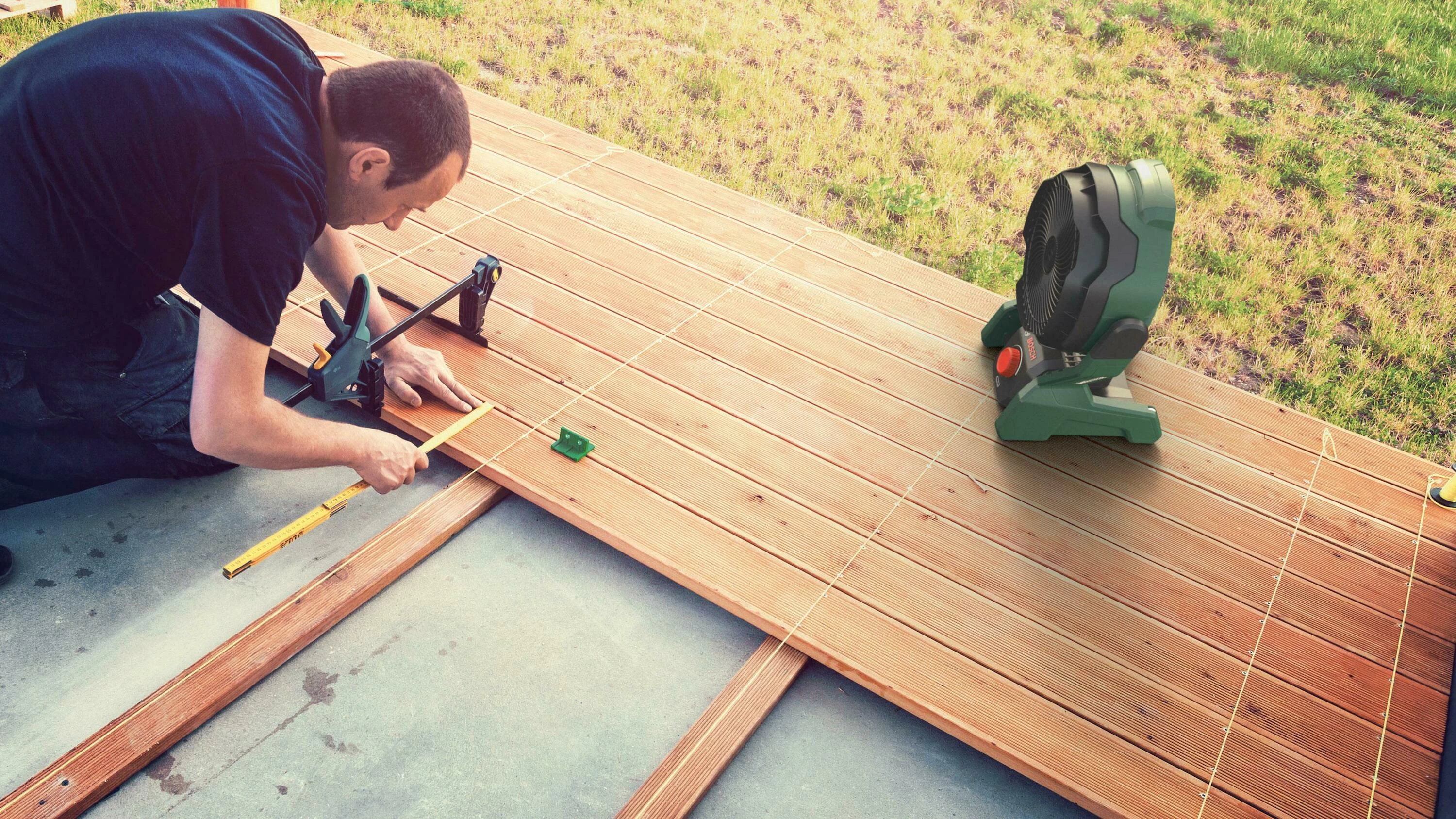 Ventilator cu acumulator Bosch UniversalFan 18V-1000 Solo, 06039E1000 photo 8