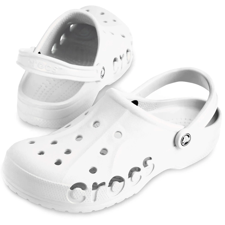 Шлепанцы Crocs Baya / Женский / 37-38 / Белый photo 4