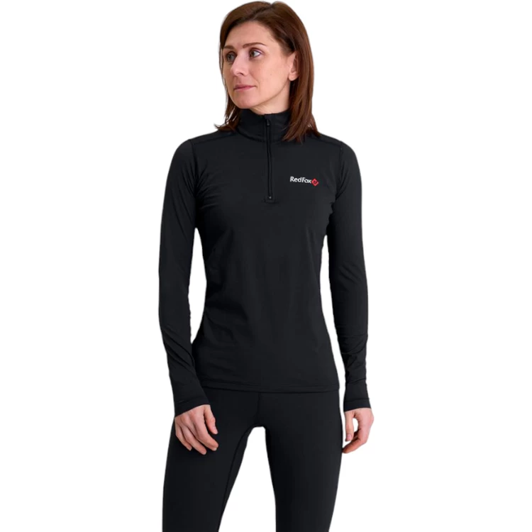 Футболка с длинным рукавом термобелье RedFox Active Warm XL Черный Женский photo 4