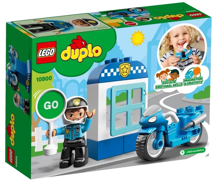 Конструктор Lego Duplo Police Bike 10900  от 2+ лет photo 5
