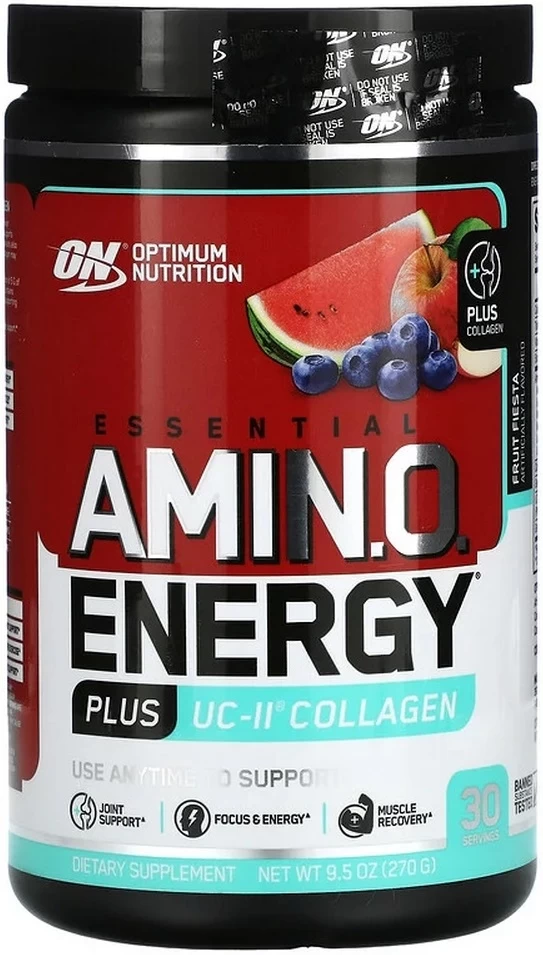 Complex Pre-antrenament Optimum Nutrition ON AMINO ENERGY UC-II FRUIT FIESTA 270G photo 2