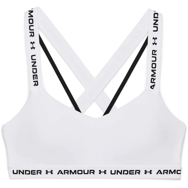 Bra sportive Under Armour UA Crossback Low / Femei / L / Alb photo 1 Bra sportive Under Armour UA Crossback Low / Femei / L / Alb photo 1